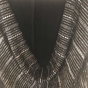 Women Top (Silver and Black)